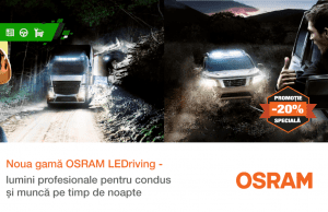 Noile lumini de zi și de lucru OSRAM LEDriving