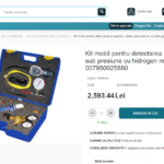 Kit mobil pentru detectarea scurgerilor, teste sub presiune cu hidrogen magneti marelli